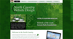 Desktop Screenshot of northcountrywebsitedesign.com