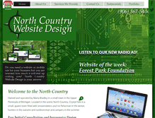 Tablet Screenshot of northcountrywebsitedesign.com